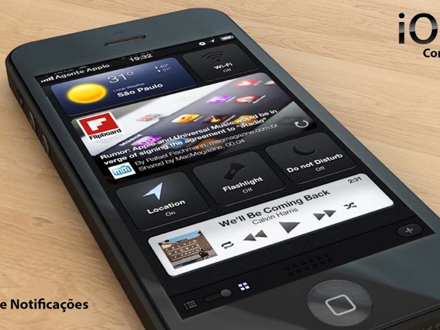 Encore un concept d’iOS 7