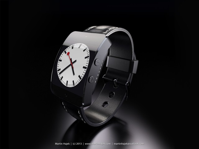 La montre d'Apple vue par Martin Hajek